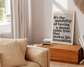 Dream Old Dictionary Print