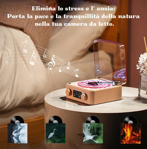 DREAMLAMP™ | Giradischi Bluetooth con Proiettore Magico