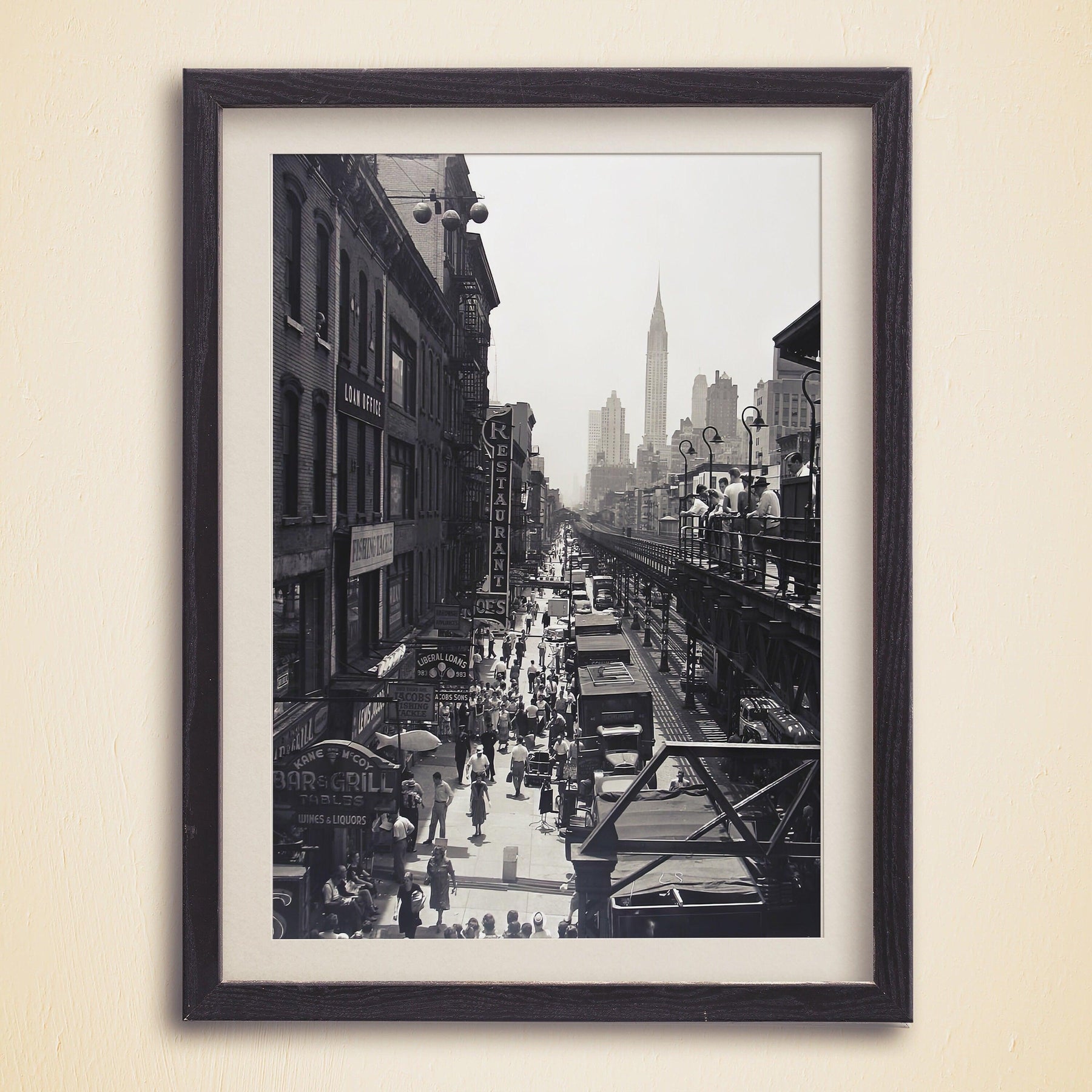 New York City Set of 3, Aesthetic Vintage Posters, Black And White Gallery Set, USA Travel Gift