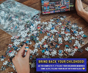 Blockbuster Video 1000-Piece Jigsaw | 28 x 20 Inches