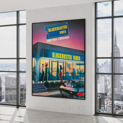 Blockbuster Video Retro ADS | Poster