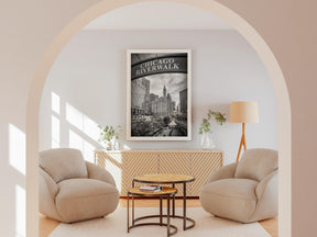 Chicago Riverwalk Vintage Photo | Poster