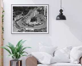 F1 Monaco Grand Prix Vintage Photo | Poster