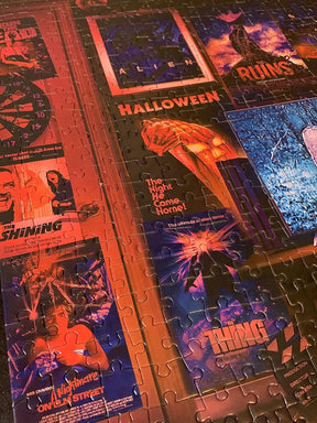 Horror Puzzle 1000-Piece Jigsaw | Halloween Movie Night, Michael Myers Halloween Gift, UNIQUE Movie Gift, Brain Teaser, Horror Board Game