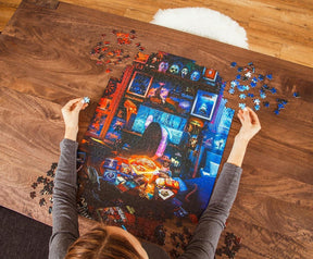 Horror Puzzle 1000-Piece Jigsaw | Halloween Movie Night, Michael Myers Halloween Gift, UNIQUE Movie Gift, Brain Teaser, Horror Board Game