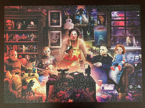 Horror 1000-Piece Jigsaw, Halloween Movie Night, Michael Myers Gift, UNIQUE Movie Gift, Brain Teaser, Horror Board Game, 1000 Pieces Puzzle